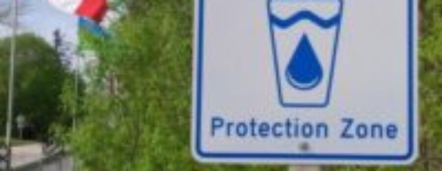 Drinking Water Protection Zone road sign